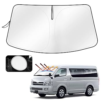 Cartist ハイエース200系 標準ボディ専用 サンシェード 1台分 楽天市場】【1台フルセット】Cartist トヨタ ハイエース 200系